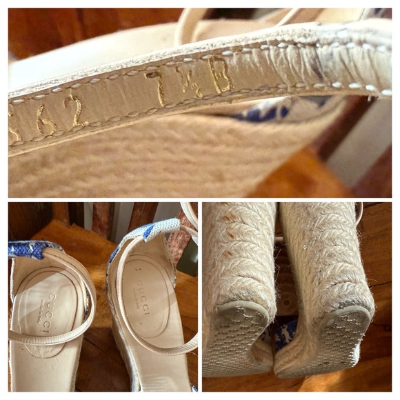 Gucci Cruise 2007 Runway Flora Espadrille Wedges – 7.5 - Picture 13 of 16